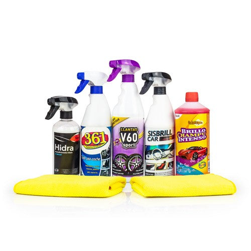 ▷ Kit Básico Limpieza y Detallado  El mejor kit para iniciarte en el  detallado de tu coche o moto – Higiene industrial